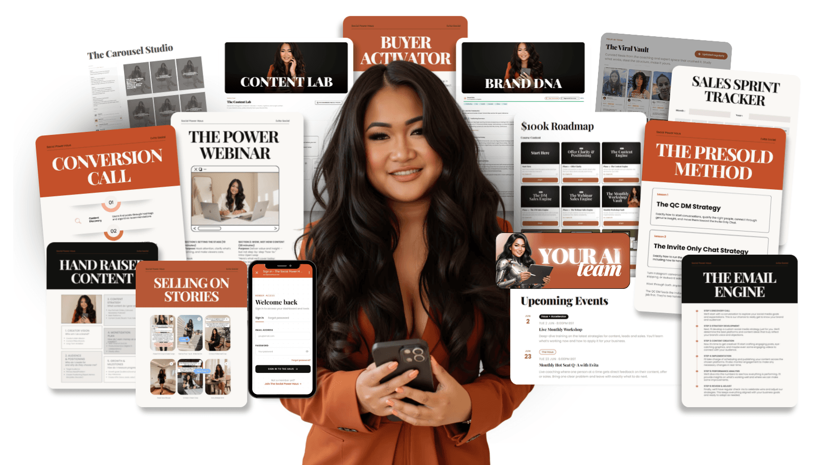 The Social Power Haus — everything inside the 12-month group program